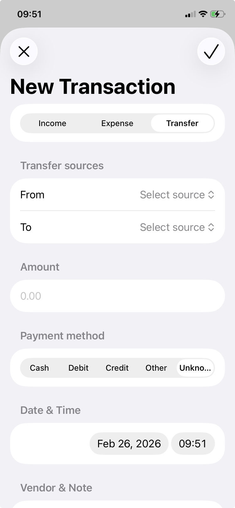 Add transfer between sources